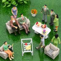 Figuras De Acción Escala Mixta Para Modelos De Tren ABS Pasajeros DIY Caracteres Scenery Posable Colores Variados Para Juego De Mesa Y Coleccionistas - details 6