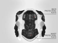 Chaqueta De Motocross Con Protección De Torso Y Espalda Certificada CE Para Motocicleta Resistente Al Desgaste Unisex - details 12