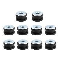 Kit De Goma Para Motocicleta 10pcs Anillas De Goma Para Fairings Y Cowling Accesorios De Alivio De Presión Y Amortiguación Conjunto De Tornillos - details 7