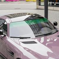 Película Solar Para Ventanas De Coche En Vinilo Autoadhesiva Cambio De Color Impermeable Protección UV Transmisión De Luz 15-80% Aislamiento Térmico 45% Reflectancia De Luz Visible 68% Universal Para Coches - details 8