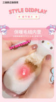 Zapatillas De Algodón Sanrio Para Niñas Auténticas Y Cálidas Con Forro De Terciopelo Antideslizante Zapatos De Algodón De Dibujos Animados Para Invierno - details 2