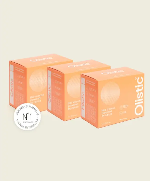 OLISTIC PARA MUJER  VIALES TRATAMIENTO ANTICAIDA PARA TRES MESES - 1