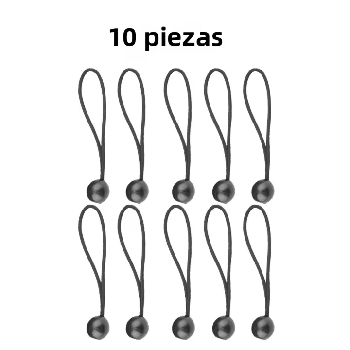 Cordones De Bungee Para Tienda De Camping Cuerda Elástica Portátil Para Fijar Tarpaulin Canopy Sombra Y Carga Resguardo Duraderos - 1