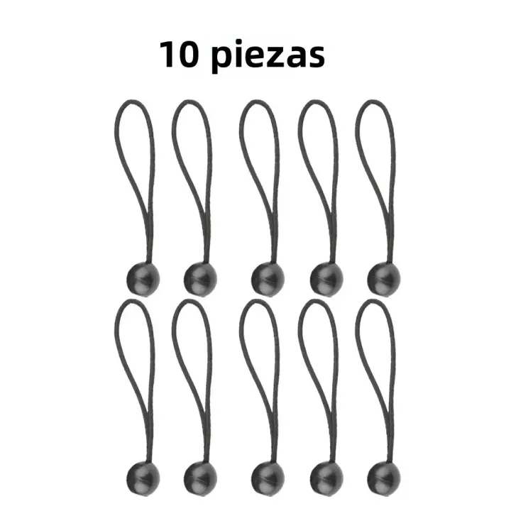 Cordones De Bungee Para Tienda De Camping Cuerda Elástica Portátil Para Fijar Tarpaulin Canopy Sombra Y Carga Resguardo Duraderos - 1