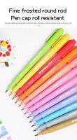 Rotulador De Pincel De Tinta Hidratada En 12 Colores Pastel Para Caligrafía Arte Y Dibujo Ideal Para Lettering Y Diario - details 11