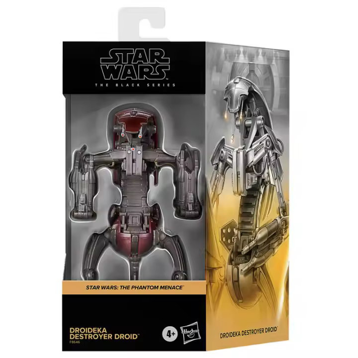 Figura Droideka Droide Destructor Star Wars: La Amenaza Fantasma 15cmFigura  Coleccionable - Idea de Regalo- Mercancia Oficial - Juguetes para Niños y Adultos - Movies Fans - Muñeco para Coleccionistas y Exposición - 1