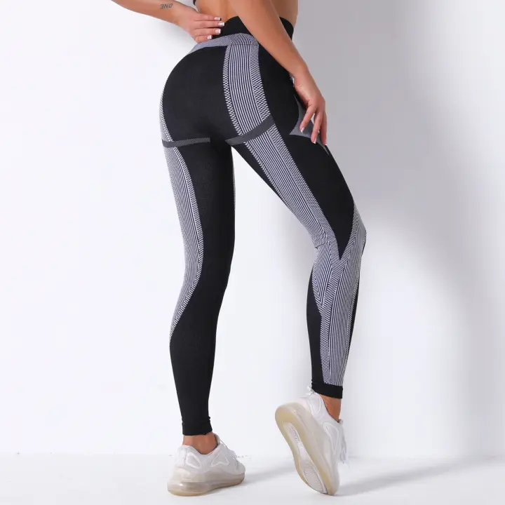 Nuevos leggings de cintura alta sin costuras Yoga, entrenamiento para mujeres, ropa deportiva, leggings, dybuilding - 1