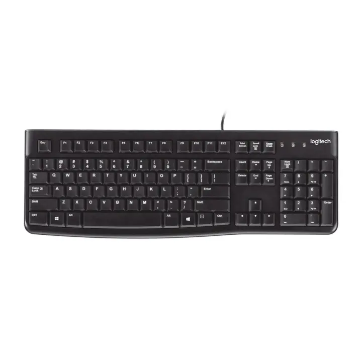 TECLADO LOGITECH K120 RETAIL USB NEGRO - 1