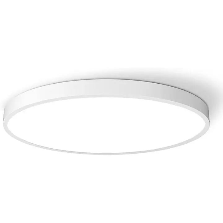 Lámpara de Techo LED con Sensor de Movimiento 12W 6000K Lámpara de Techo LED Redonda Sensor de Movimiento por Radar para Escalera Interior Exterior Baño Garaje Pasillo 205cm - 1