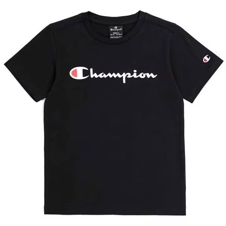 Camisetas De Manga Corta Champion para Hombre en color Negro - 1