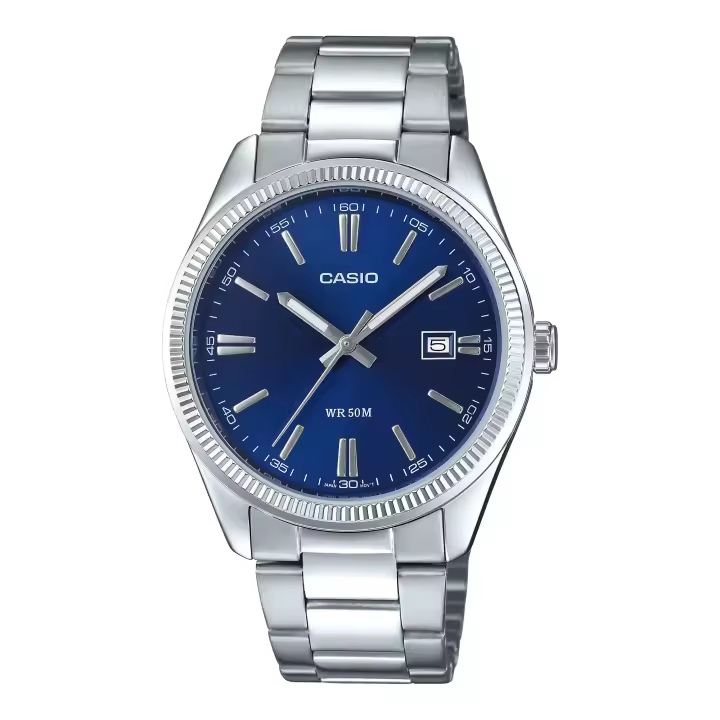 Reloj CASIO Timeless Collection MTP-1302PD-2AVEF - Unisex con esfera azul - 1