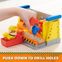 SPIN MASTER - RUBBLE & CREW - Pack Taller CONSTRUCCIÓN + Figura Rubble + Arena MÁGICA DE Kinetic Sand + Accesorios - Patrulla Canina Juguetes - Juegos Infantiles - 6067082 - Juguetes Niños +3 Años - details 4