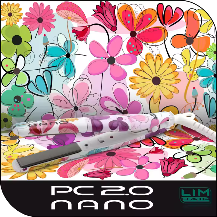 LIM HAIR Plancha de viaje con diferentes estampados. - 1