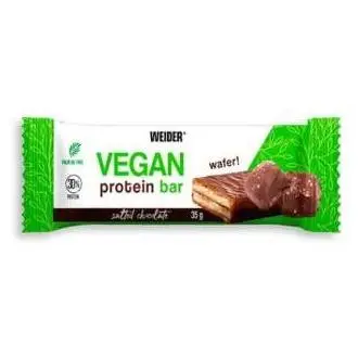 Vegan Protein Wafer Bar Salted Chocolate 12Ud. - 1