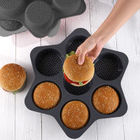 Molde Para Pastel De Silicona Alimentaria Tostadora Para Pan Brownie Dessert Madeleine Molde Para Baguette Herramientas De Hornear Muffinwaren - details 26