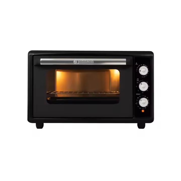 Johnson JOS28 Horno de Sobremesa 28 Litros Negro con Grill y Temporizador - Cocina Uniforme - 1