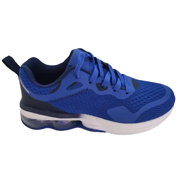 Mº 4 DEPORTIVAS AZULES CON CAMARA DE AIRE TRASERA TIPO MUELLES ECHAS EN TEJIDO MUY SUAVE Y LIGERAS IDEALES PARA TODO - 1