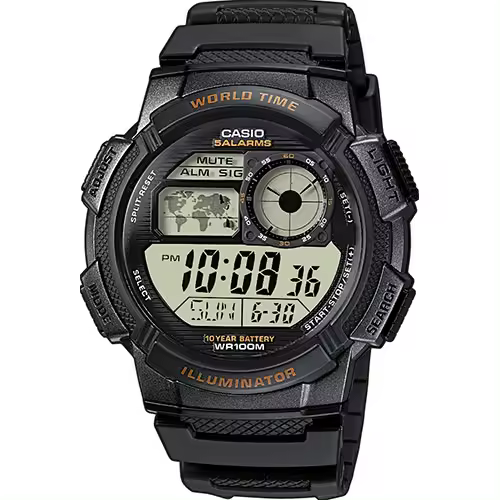 RELOJ CASIO AE-1000W-1AVEF DE HOMBRE COLLECTION WORLD TIME - 1