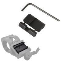 Adaptador De Tangente Táctica 11mm a 20mm Montura De Ranura Picatinny Base De Montaje En Snap in Color Negro Aluminio 6061 - details 0