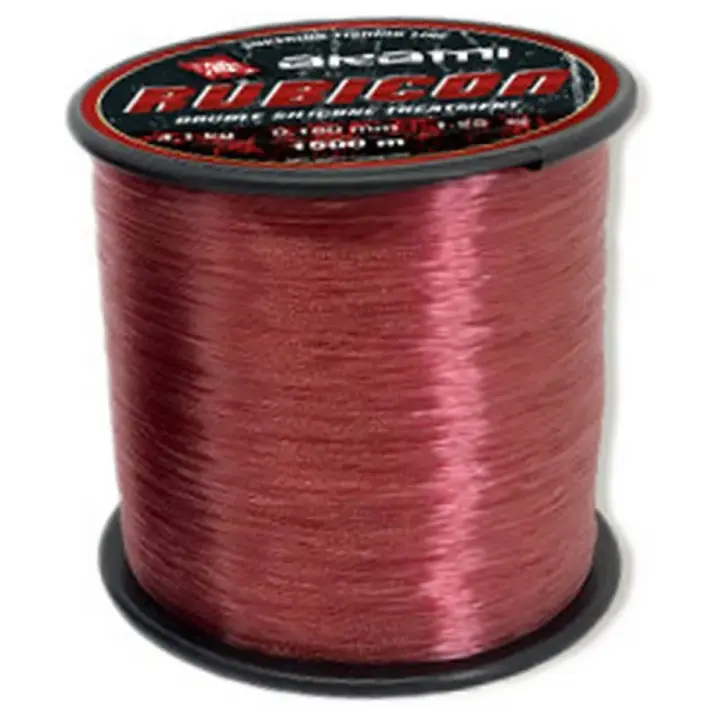 Equipo de pesca Líneas de pesca Akami Monofilamento Rubicon 1000 M Rojo - 1