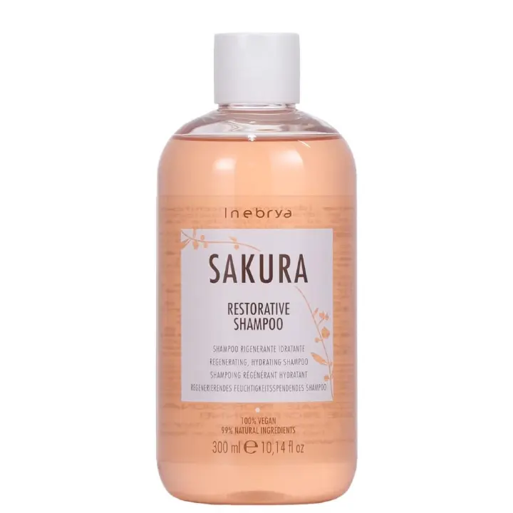 Inebrya Champú regenerador hidratante Sakura 300ml - 1