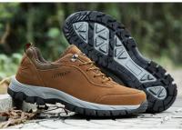 Zapatos De Senderismo Para Hombres Zapatillas De Montaña Botas De Escalada Respirables TPR Suela EVA Lona De Algodón Tamaño True Fit Para Otoño E Invierno - details 5