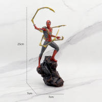 Figura De Acción Spider-Man 24cm Super Héroe Regalo De Navidad Para Niños Muñeca De Película Y Televisión PVC Edición Original - details 5