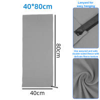 Toalla Deportiva De Microfibra Secado Rápido Con Bolsillo Ultraligera Absorbente Para Piscina Gimnasio Fitness Yoga Playa - details 2