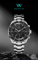 Reloj Mecánico Para Hombre Welly Merck WM170 Resistente Al Agua 200M Estilo Casual Clásico Y Business Con Fase De La Luna Material De Acero Inoxidable - details 0