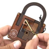 Juego De Puzzle Mental Clásico En Madera Dificultad Alta Desafío IQ Cerradura Juguete Para Niños Y Adultos Desarrollo Cognitivo - details 2