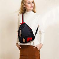 Mochila De Moda Para Mujer Impermeable De Nylon Bolso De Hombro Para Viajes Y Escuela Bolsa De Viaje Deportiva Cruzable - details 2