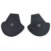 Cubiertas Laterales Para Casco De Motocicleta 2x Con Tapones Para Oídos Resistentes Al Viento Material De Cuero Origen Guangdong China - details 0