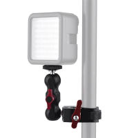 Adaptador De Doble Cabeza De Bola Super Clamp Para Cámara Y Monitor Con Base De 360° Compatible Con Tornillos De 1/4 "-20 Y 3/8 "-16 Para Video - details 3