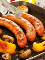 Pinzas De BBQ Para Gachas Y Carne De Acero Inoxidable Con Mango Largo Para Cocinar Hot Dogs Y Bacon En La Parrilla Herramienta De Cocina - details 7