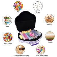 Caja De Almacenamiento Portátil Para Pintura Diamante Herramientas Y Accesorios De Joyería Contenedores De Cremallera 60/68Grid - details 2
