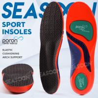 Plantilla de soporte de arco Poron con absorción de impactos para pies planos, almohadilla para zapatos, alivio del dolor de talón, talla 35-48 - details 0