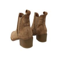 Eva Zorteon- Botines Camperos Con Elástico Lateral Y Pedrería. Marca TULIPANO. - details 8