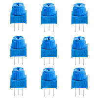 Kit De Potenciómetro Ajustable 10K Ohm Con Botón 12 Piezas Compatible Con Arduino Resistencia Variable Para Proyectos Electrónicos - details 0