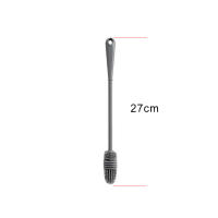 Cepillo De Silicona Para Botella De Leche Y Vaso Limpia Con Mango Largo Herramienta De Limpieza De La Cocina 1/2pcs - details 9