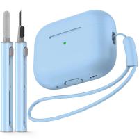 Funda Protectora De Silicona Suave Para AirPods pro Con Kit De Limpieza Compatible Con 1er Y 2do Generación Para Hombres Y Mujeres - details 7