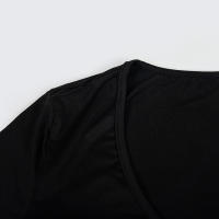 Vestido Largo De Cintura Alta Con Capucha Y Manga Larga En Color Sólido 2024 Primavera Vestido Slimming Con Espalda Descubierta Y Cuello En V Para Mujer - details 10