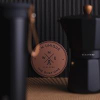 Scalpers Home Set de 4 posavasos marrones Ø11cm - Accesorios para bebidas de diseño único, fabricados en poliuretano duradero y antideslizantes - Ideal para tu hogar - details 8