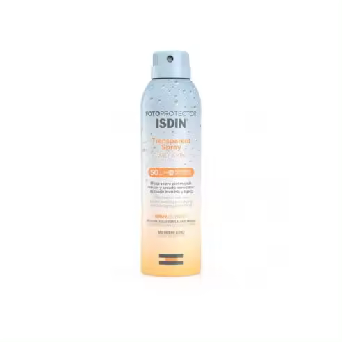 ISDIN FOTOPROTECTOR TRANSPARENT SPRAY WET SKIN SPF50 250ML - 1