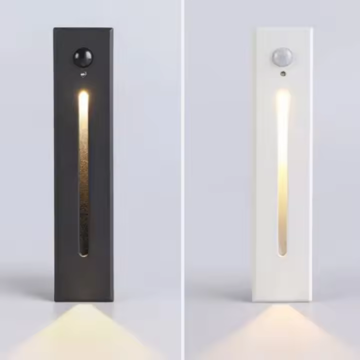 Lámpara De Pared IP65 Impermeable Para Exteriores E Interiores Con Sensor De Luz Nocturna LED Para Decoración De Pasillo Y Escalera - 1