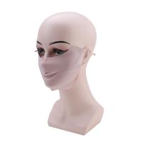 Máscara Facial De Seda Hielo Para Mujer Protección Solar Alta Calidad Color Sólido Transpirable Para Ciclismo Caza Correr Y Deportes Al Aire Libre - details 19
