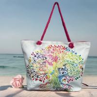 MEJORADA KD-2307 Bolso de Playa-Tote Bag Grande 60x40x20CM con Estampado de Árbol de la Vida y Colores Vibrantes, Ideal para Playa y Vacaciones - details 2