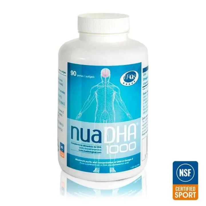 Suplemento Nuadha 1000 Mg 90 Cápsulas - Desarrollo Cerebral Sano - 1