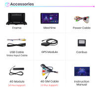 Junsun Android 13 inalámbrico CarPlay Android Auto Radio para Volvo XC90 2004 2005 2006 2007 2008 2009 2010 2011 2012 2013 2014 coche Multimedia navegación GPS autorradio - details 24