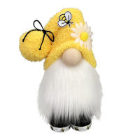 Muñeco De Peluche Sin Caras Sunflowers Gnome Bee Elf Decoración Para Jardín Y Hogar Estilo Moderno Figura De Animal - details 14