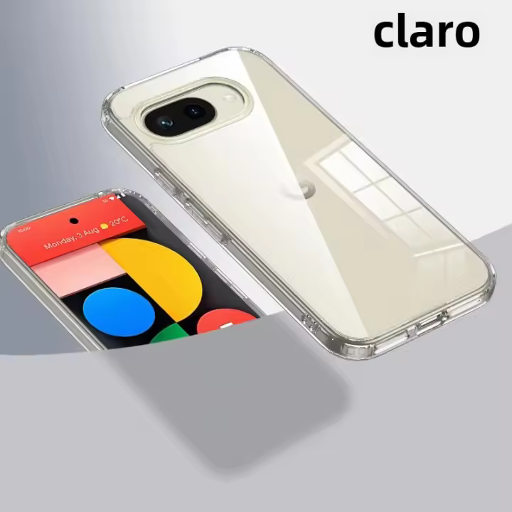 Funda Magnética De Carga Inalámbrica Mate Y Transparente Para Google Pixel 9a Protección Militar Contra Golpes Y Polvo Cubierta Completa De PC + TPU Antigolpes Y Anti-Reflectante - 1